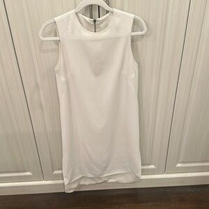 White sleeveless Alice and Olivia dress. Perfect condition.